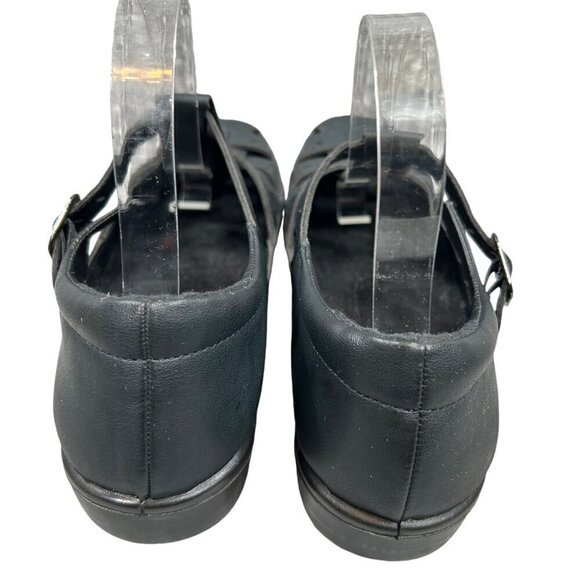Easy Street Comfort Wave Black Lightweight Buckle Sandals Size 9 - Picture 5 of 8